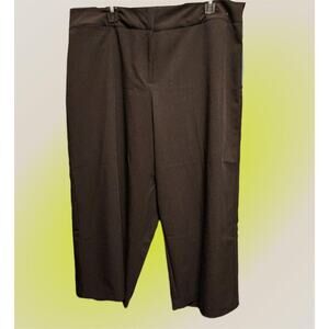 Ashley Stewart Wide Leg Capri Pants - Size 16